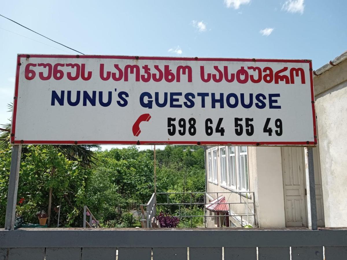 Nunu'S Guesthouse Tskaltubo ภายนอก รูปภาพ